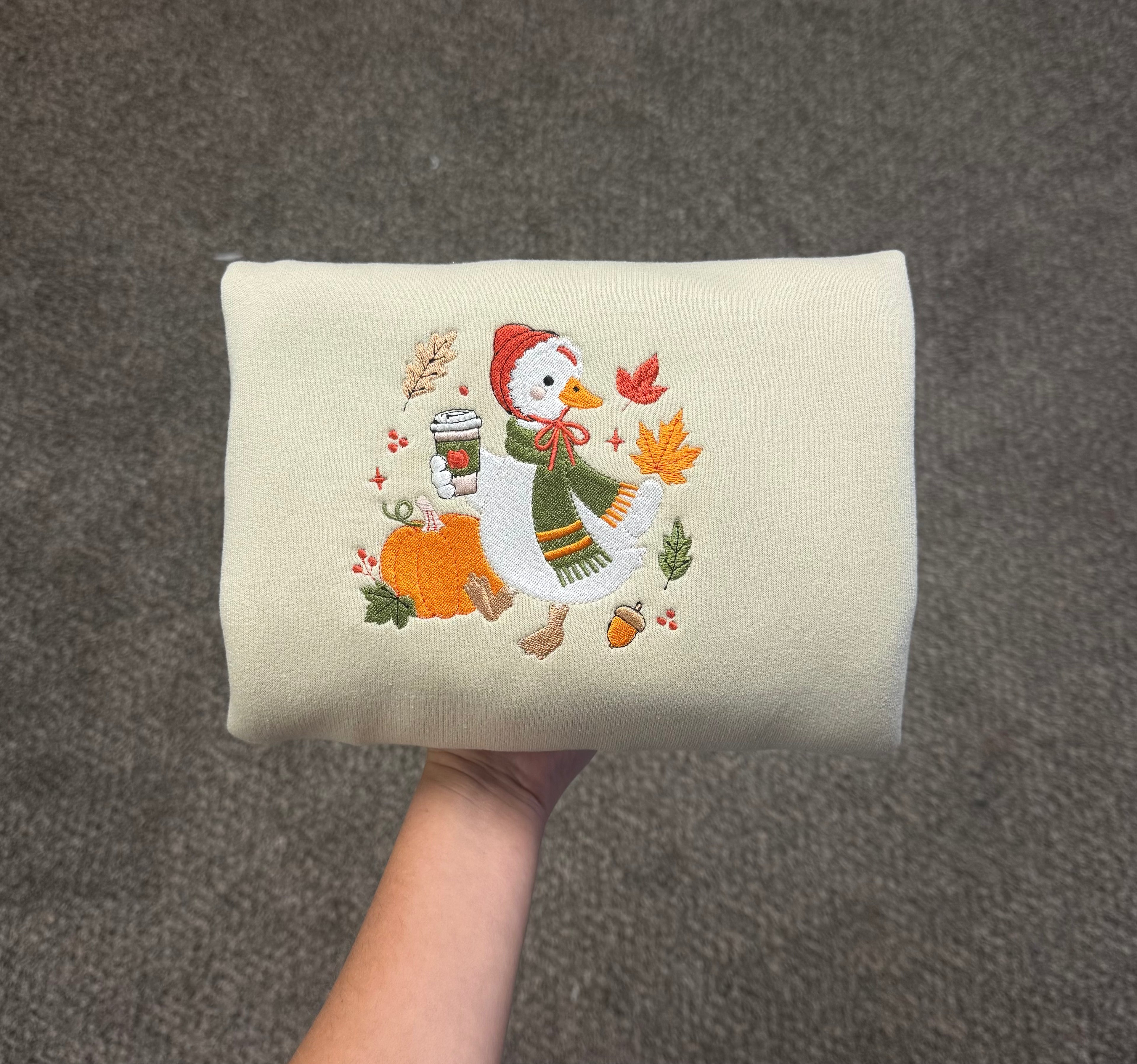 Fall Goose Crewneck