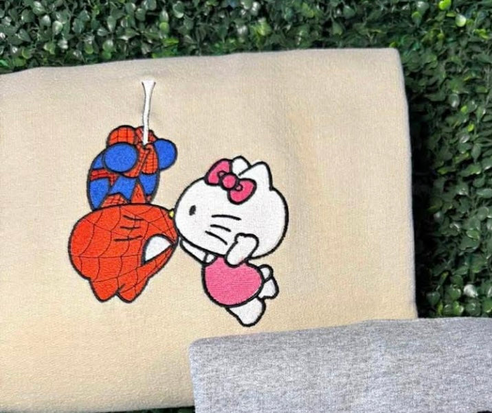Spider-Man Hello Kitty Crewneck