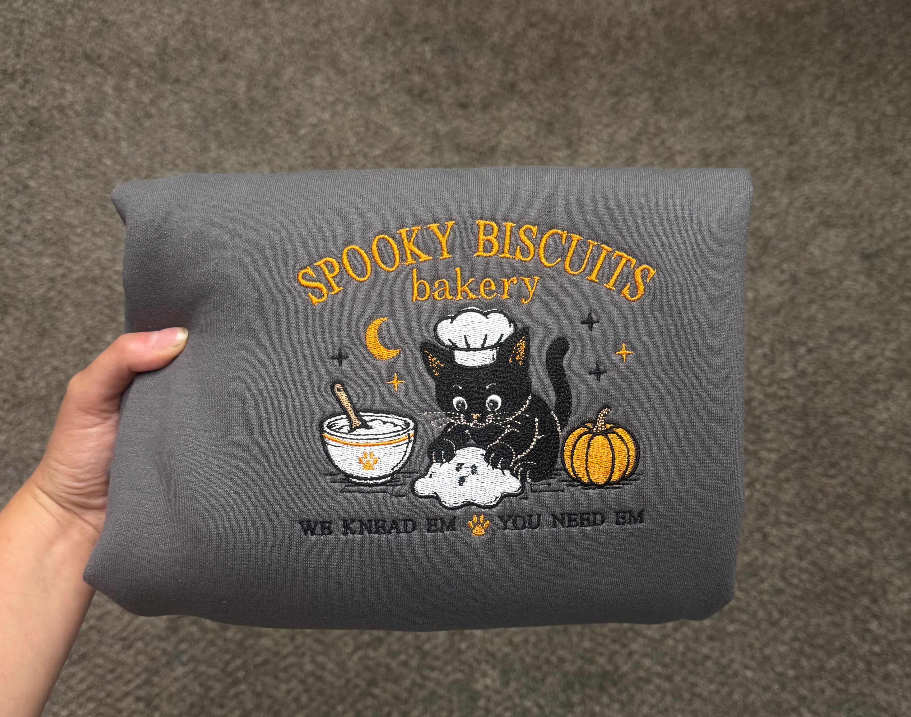 Spooky Biscuit Crewneck