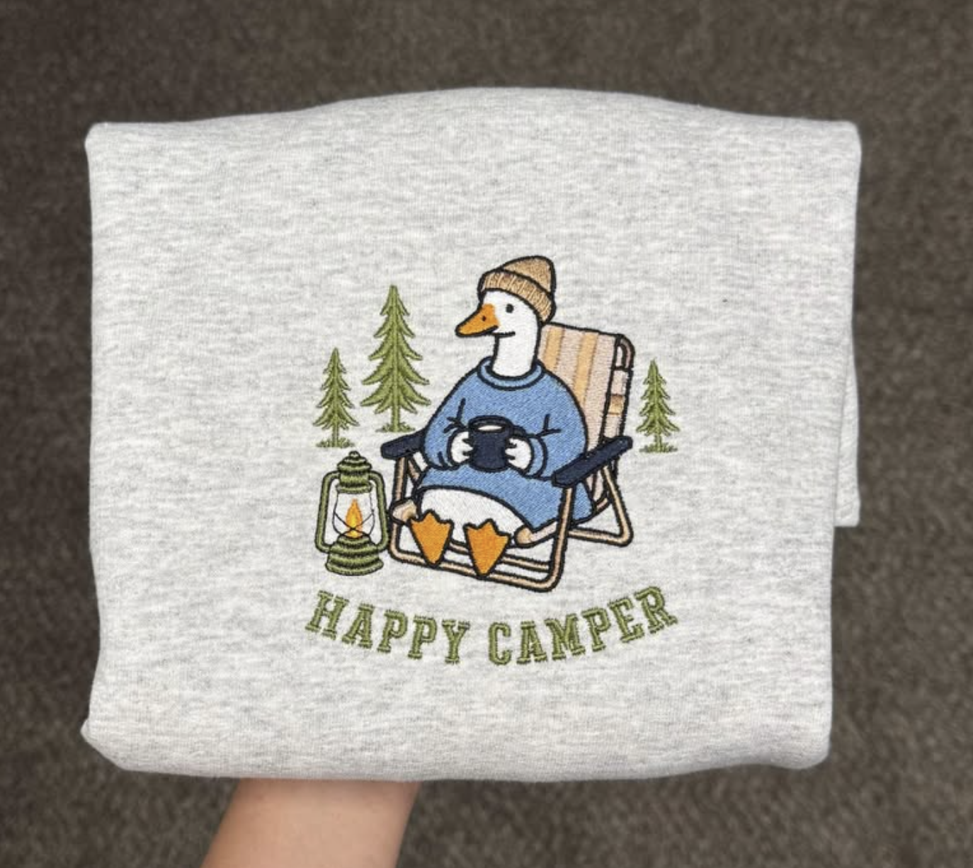 Camping Goose Crewneck